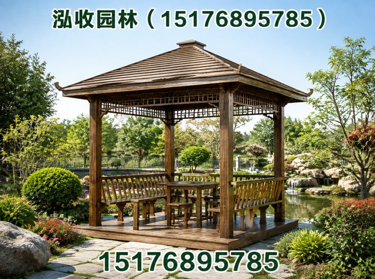 上饶防腐木展示图